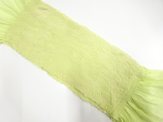 JAPANESE KIMONO / OBIAGE / SILK / SHIBORI